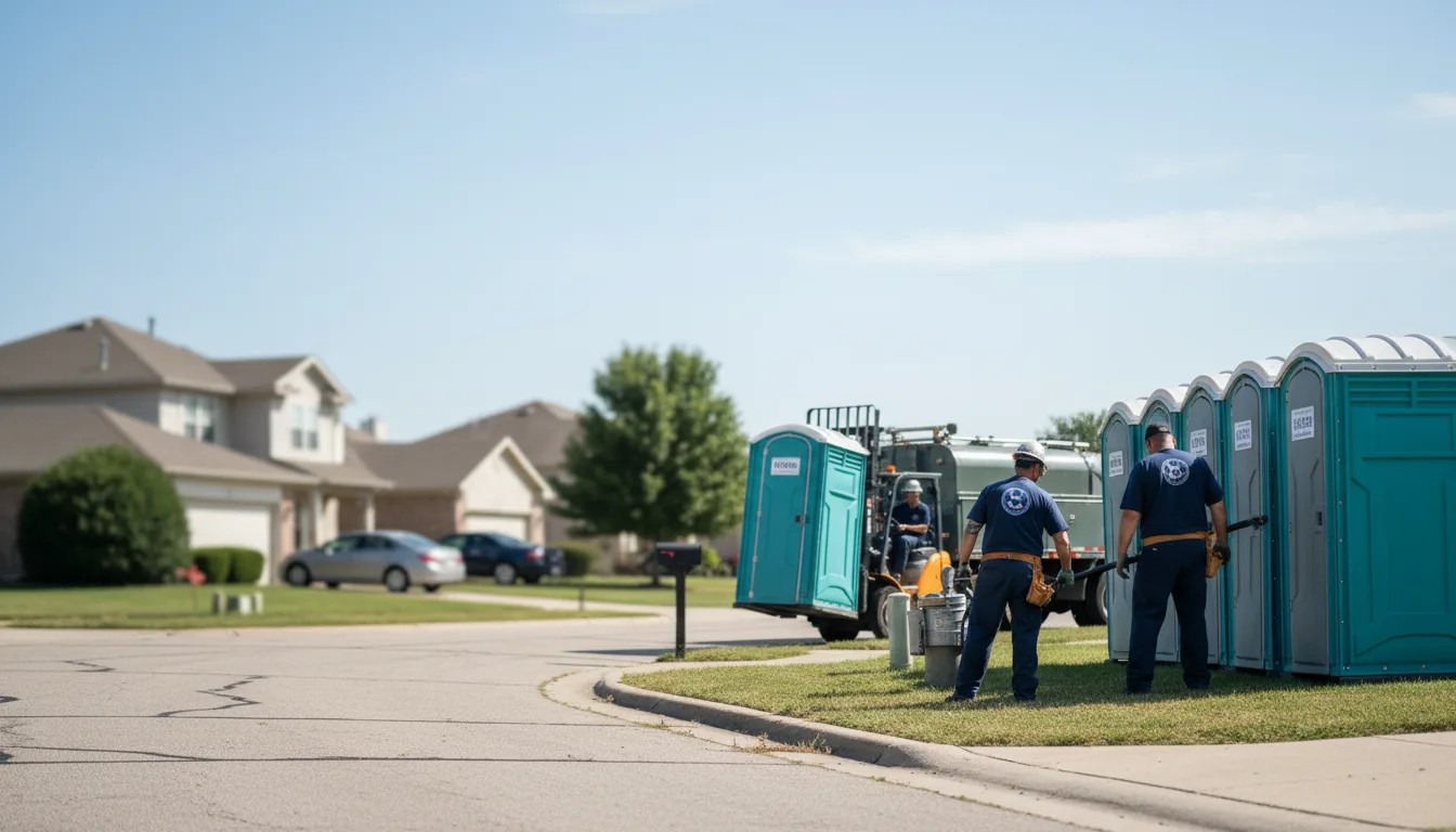 Porta Potty Rental in Paola, KS near me